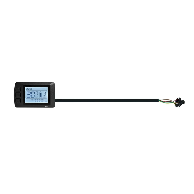 

[NEW!ABKG】 Ebike Display OMT-M3 Display SM Plug Intelligent LCD Electric Bicycle Display Bicycle Supplies