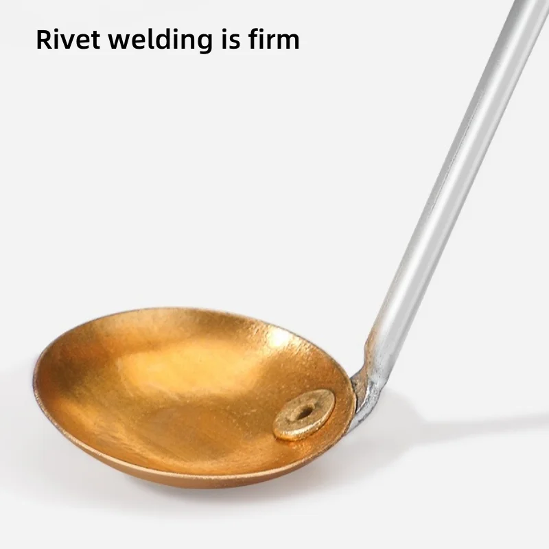 Rapid-Boil Laboratory Burning Spoon – High-Efficiency Copper Combustion System with Extended Stainless Handle JVLAB