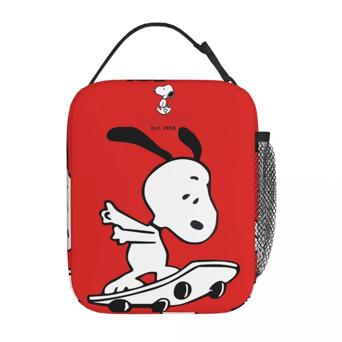 Turystyka Snoopy orzeszki ziemne szczelne izolowane ręczne orzeszki ziemne Snoopy Outdoor torba na lód studenci torba na drugie śniadanie