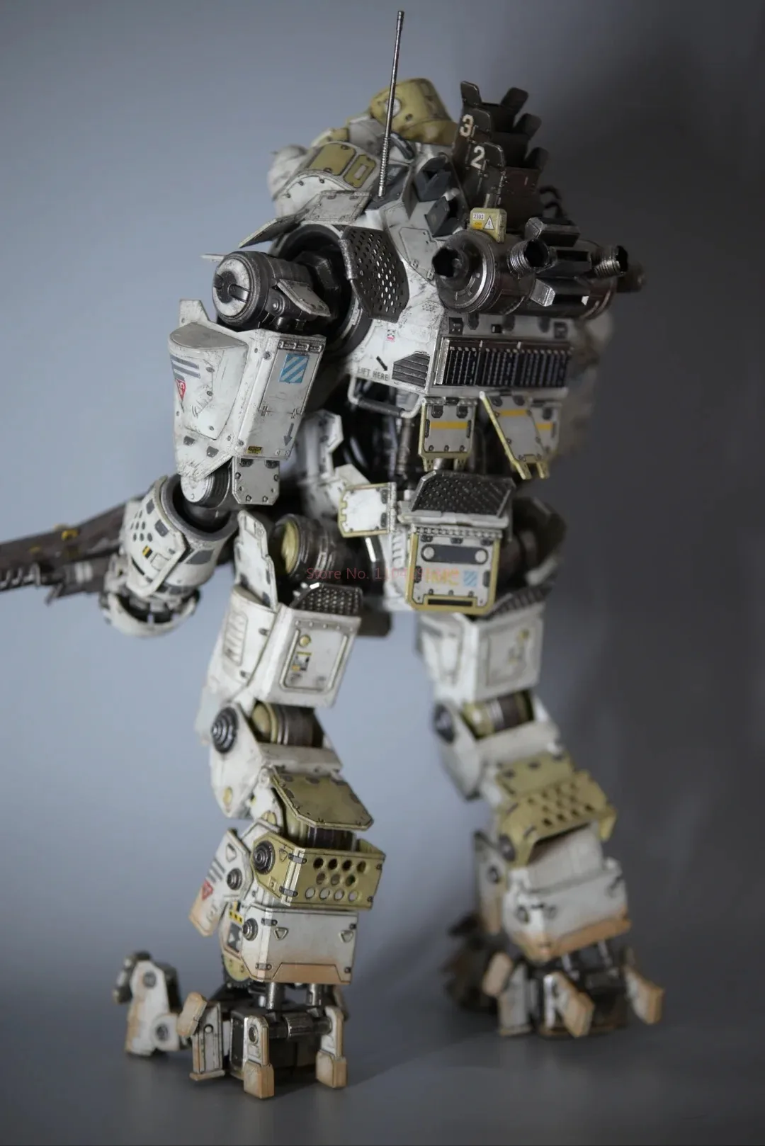 En Stock genuino y Original 3A Threezero 20 pulgadas Titanfall Atlas hueso externo Mecha conductor adjunto figura de acción modelo Juguetes