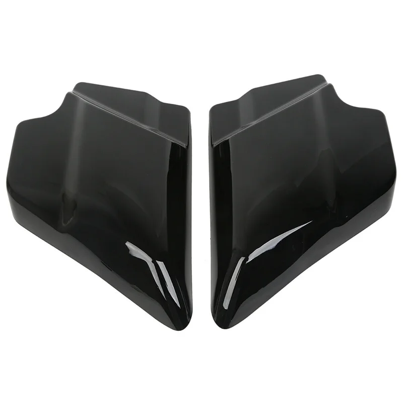 Black Side Covers for Harley Touring Road Street Electra Glide FLHT FLHX 09-22