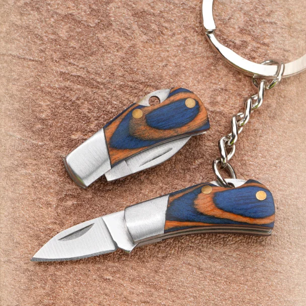 

5CM Mini Fold Knife Keychain Stainless Steel Portable Household Fruit Knife Tools Camping Hiking Outdoor Knife Key Pendant