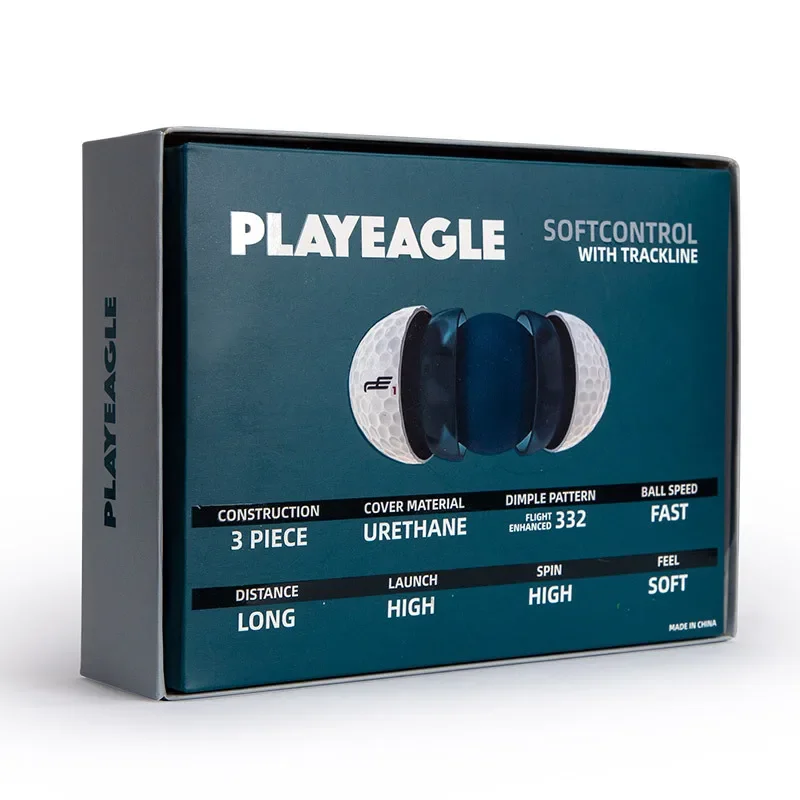 حقل كرة الجولف الجديد ثلاثي الطبقات مخصص لكرة التمارين عالية الجودة PLAYEAGLE 12 / الصندوق #4