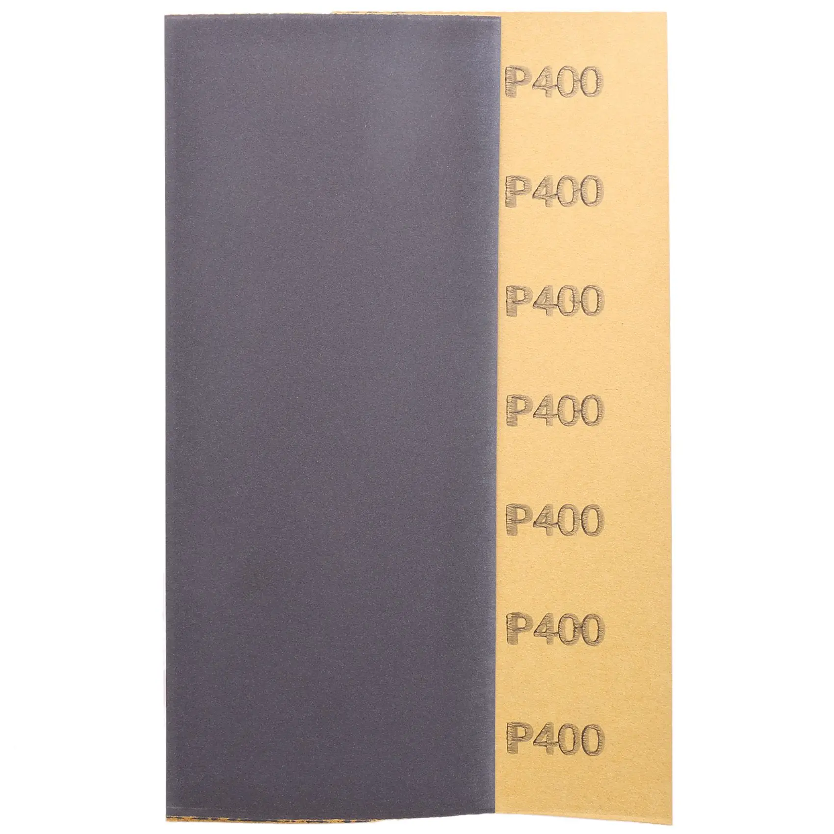 N96R Abrasive Dry Wet Waterproof Sandpaper Sheets Assorted Grit Of 400/ 600/ 800/ 1000/ 1200/ 1500 For Furniture, Hobbies And Ho