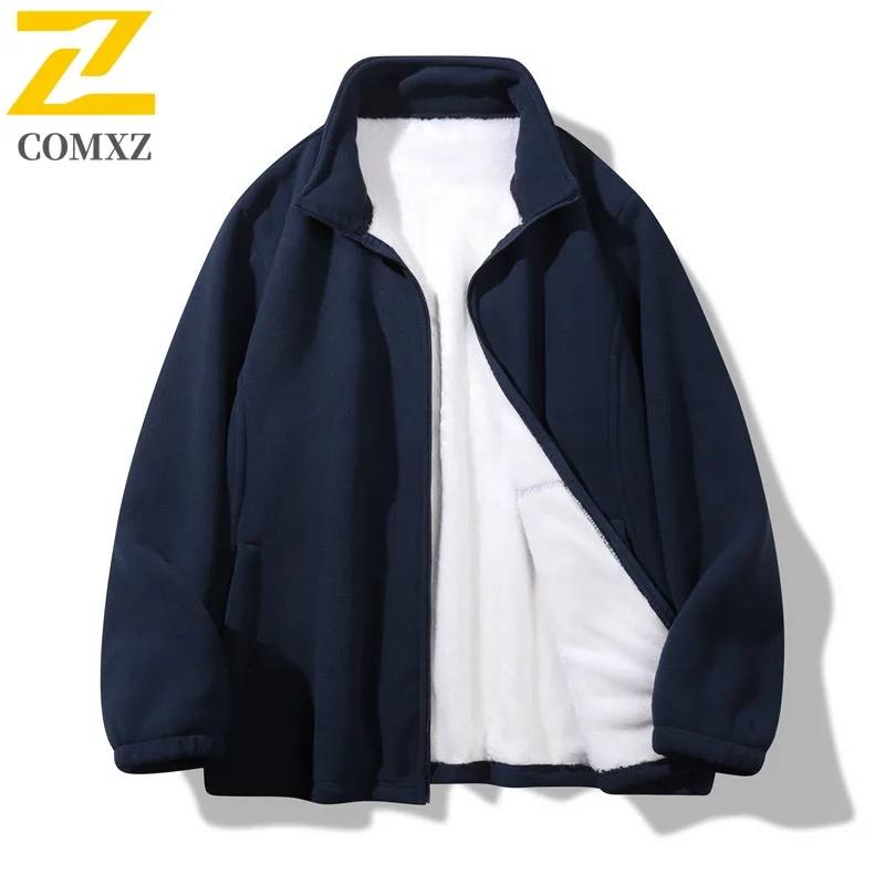 

COMXZ городская мужская куртка премиум-класса с воротником-стойкой для работы на открытом воздухе ветрозащитная мотоциклетная куртка повседневный стиль удобное осеннее новое пальто