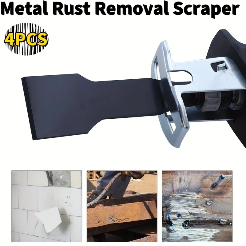 

Metal Reciprocating Saw Blade Rust Removal Wall Shovel Scraper Sharp Blade Cleaning Protection Wall Trowel Remover Putty Tool