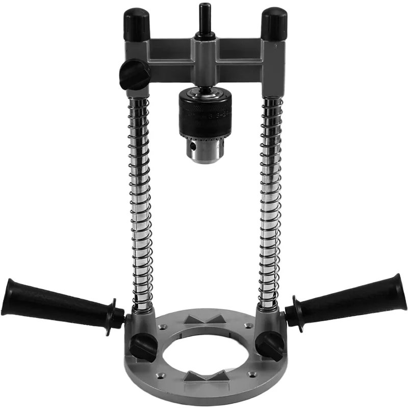 

A43F-Портативная направляющая для дрели, адаптер для сверлильного станка для ручных дрелей, универсальный держатель для настольного зажима, подставка для инструментов для ремонта