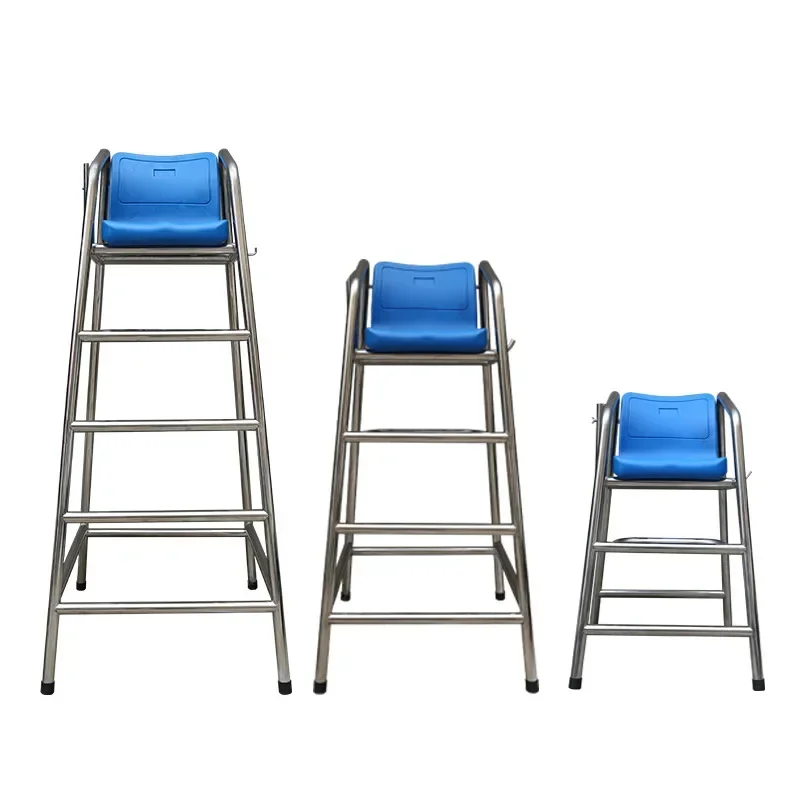 

304 stainless steel life-saving equipment lifeguard observation platform safety chair referee chair observation platform