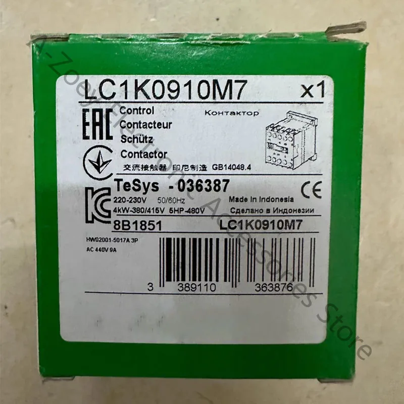 Brand New Original LC1K0910M7 contactor