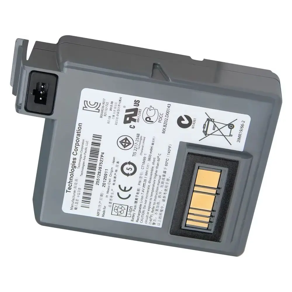

Новая перезаряжаемая батарея CT18499-1 для Zebra P4T