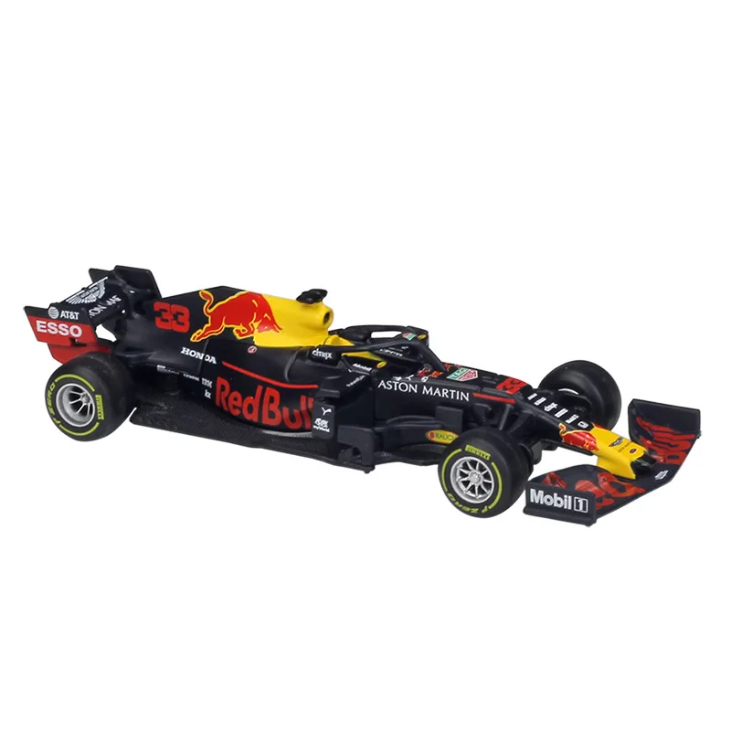 Bburago 1:43 Aston Martin Red Bull Racing TAG Heuer 2019 RB15 NO33 Infiniti Racing Team Alloy Toy Formulaed Car Collection B250