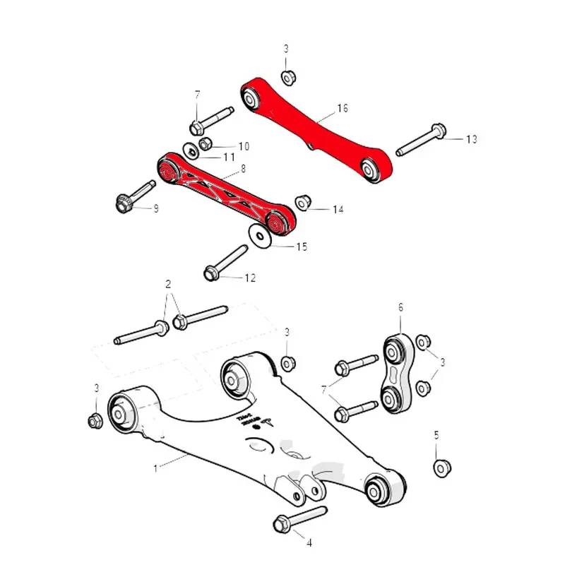 Auto parts Suspension Systems Control Arm For Tesla Model S Model X