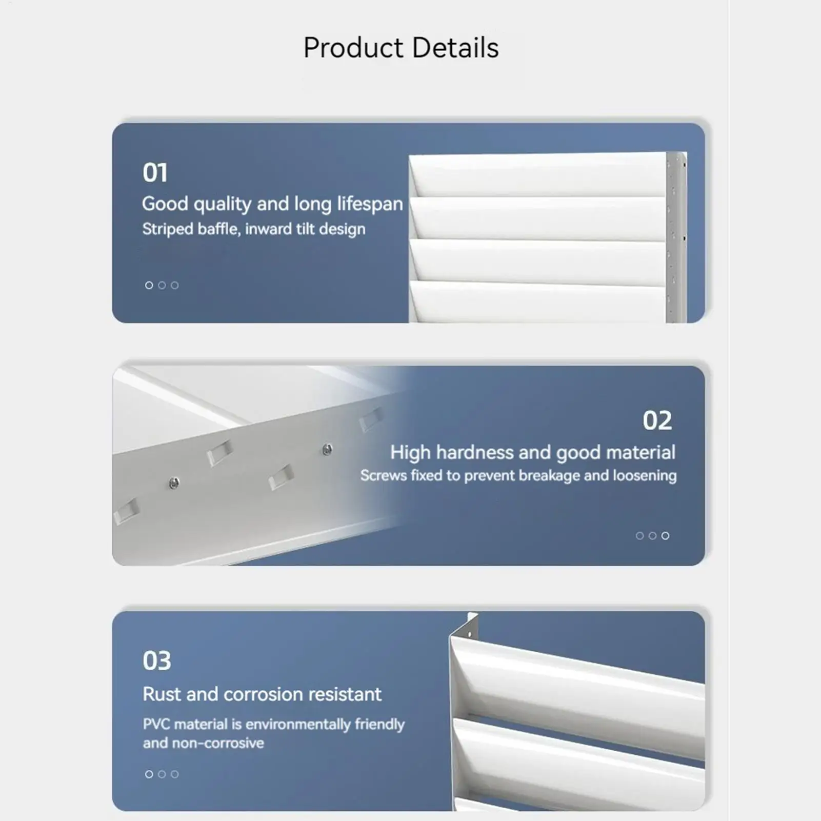 Air Conditioner Vent Deflector Ac Outdoor Unit Air Outlet Baffle Wind Cover Guide For Panels Wall Window Ceiling Floor Heater