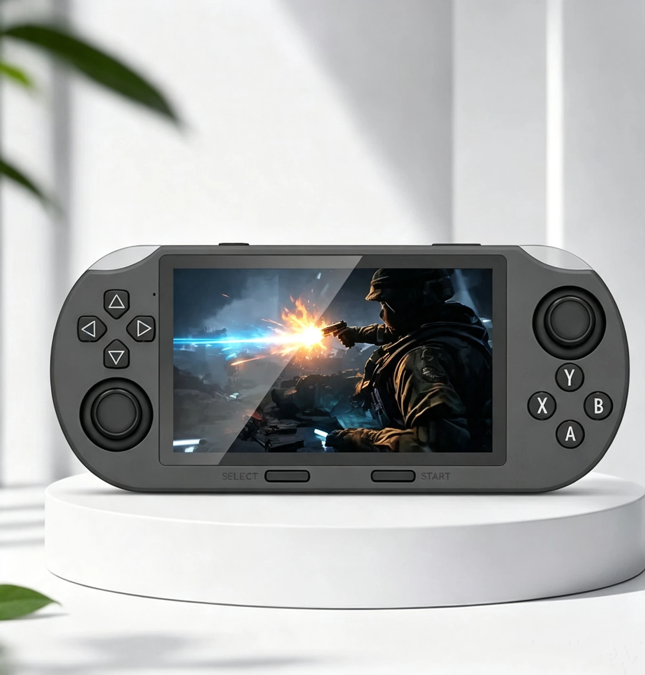 SF3000 4.5 Inch IPS HD Handheld Game Console, Dual Joystick Open‑Source Retro Game Player, Built‑in Classic Arcade Games, 3000mAh Battery
