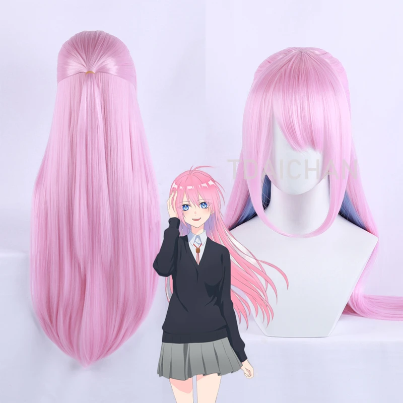 Shikimori Micchon Cosplay Wig Anime Shikimori's Not Just A Cutie Mi-chan Pink Blue Izumi Yuu Kawaii Dake Ja Nai Shikimori-san