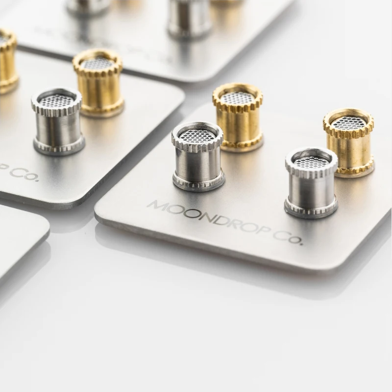 فوهة صوتية قابلة للاستبدال من MOONDROP لسماعات KATO المصنوعة من الفولاذ المقاوم للصدأ والنحاس