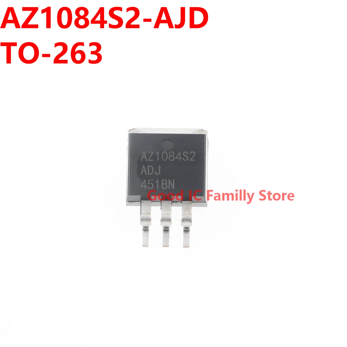 

10PCS AZ1084S2-ADJ TO-263