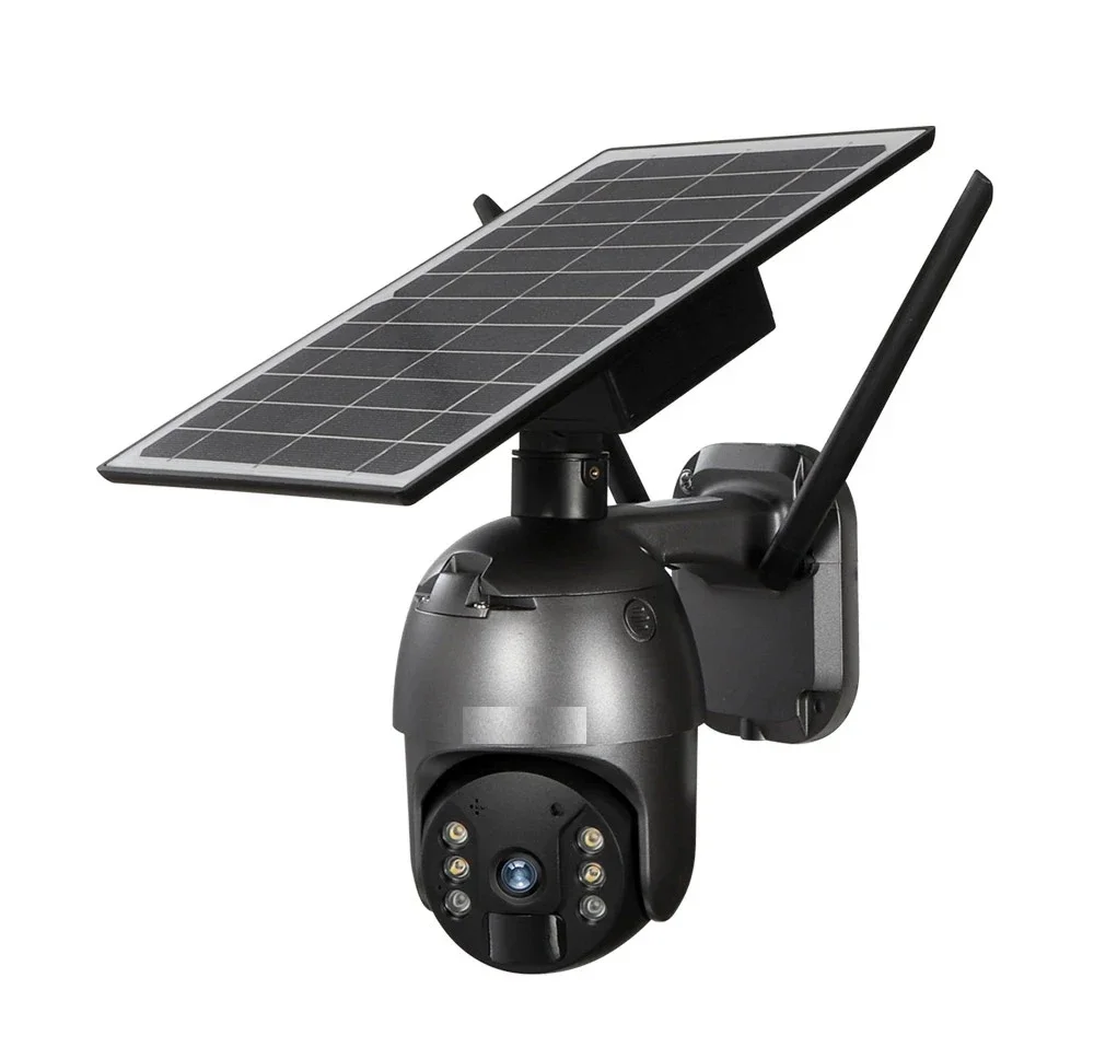 2023 Outdoor HD 2MP PIR Drahtlose CCTV Sicherheit PTZ Dome Solar Batterie Kamera IP Wifi Smart Tuya Netzwerk Kamera