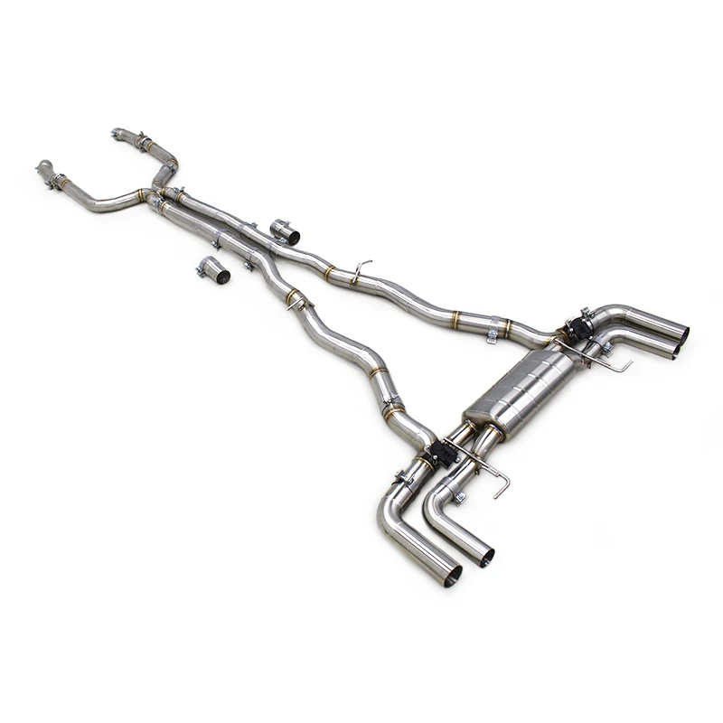 

Custom Exhaust Muffler Stainless Steel Pipe For BMW M850/M850i 4.4TT 2019-2023 Escape Valvetronic Catback Exhaust System