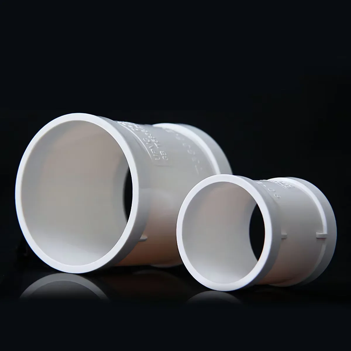PVC Water Pipe Seamless Joint Stepless Direct Drainage Pipe Kitchen And Toilet Quick Repair And Leak Repair Joint Accessories