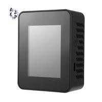 A68P-5 In 1 Air Quality Monitor TVOC HCHO Temperature Humidity CO2 Meter, USB Rechargeable CO2