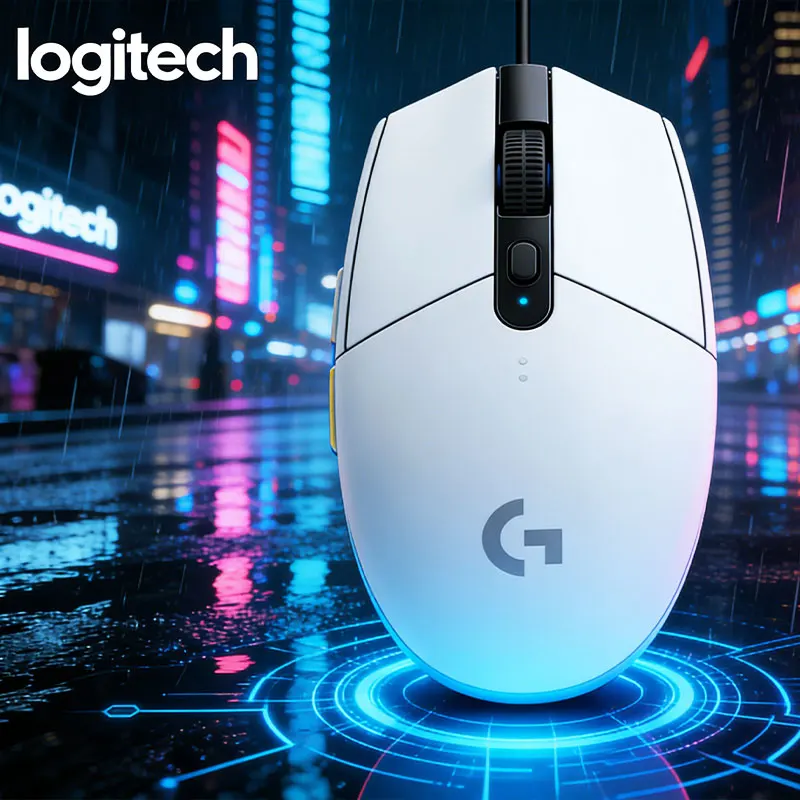 

Logitech G305 wireless dual-mode silent gaming mouse, compatible with various colors of tablets and laptops