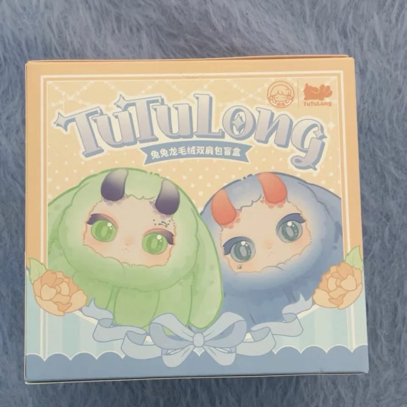 

Genuine Rabbit Dragon Plush Backpack Blind Box Trendy Toy Figurines Ornaments Backpacks Gifts For Others Ornaments Mystery box