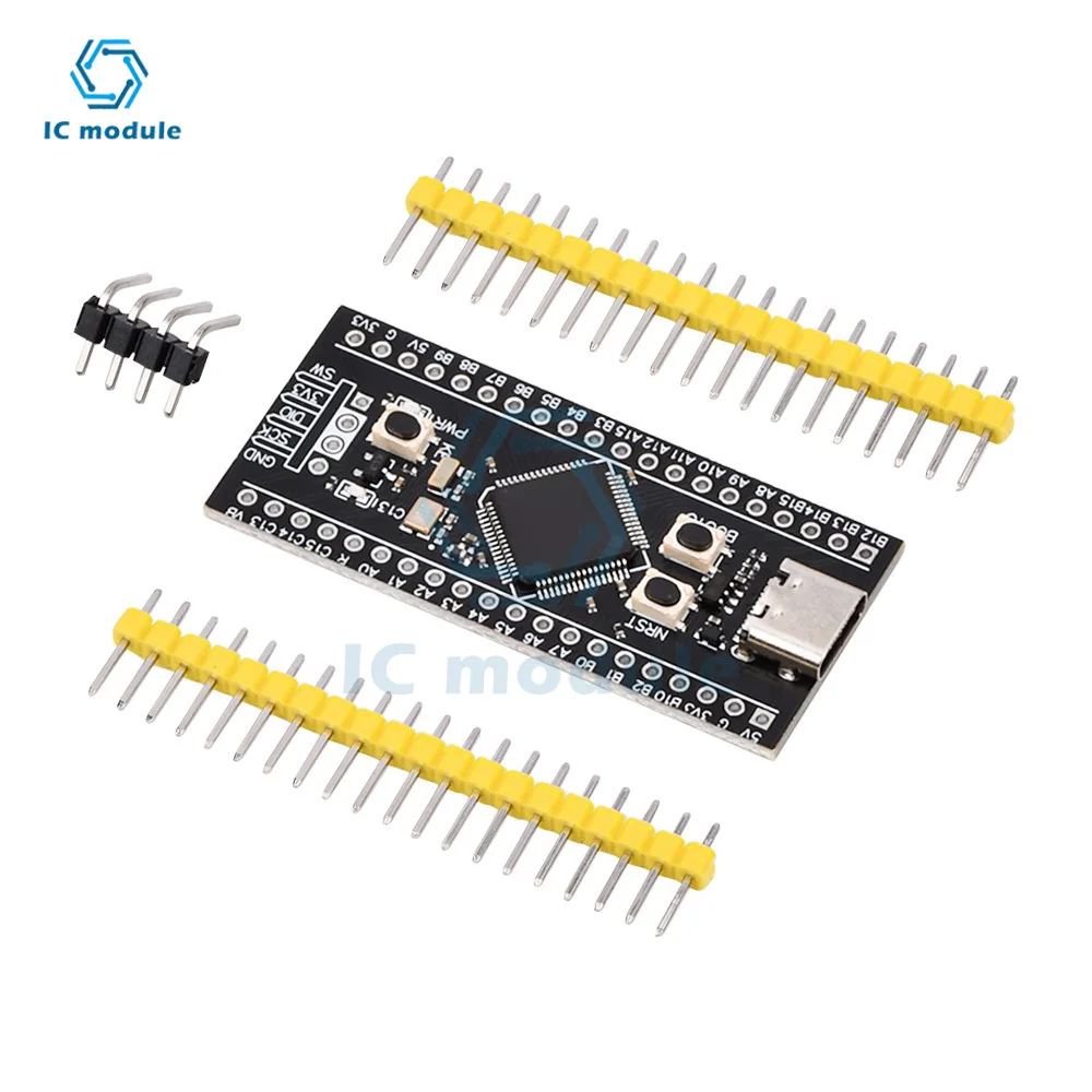 STM32F401RCT6 Minimum System Development core board system board STM32 ARM Core Learning Board Module Type-C Port