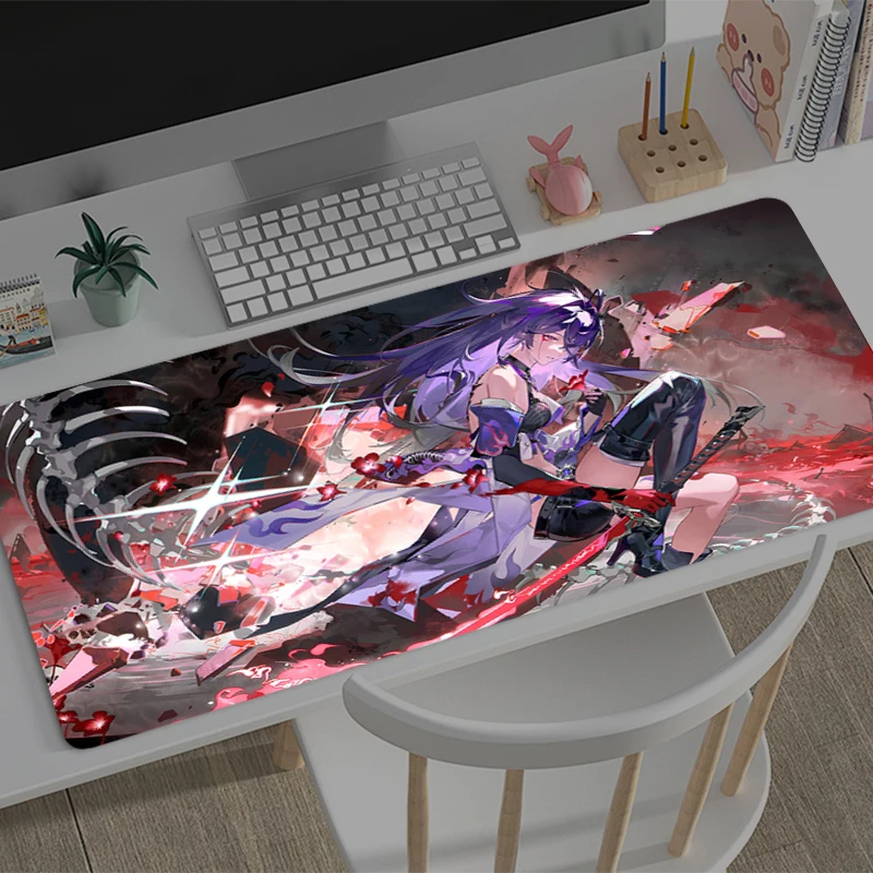 

Mouse pad Large Honkai: Star Rail Acheron e-sports game player mouse pad keyboard pad non-slip mat coaster PC HD Anime Mousepad