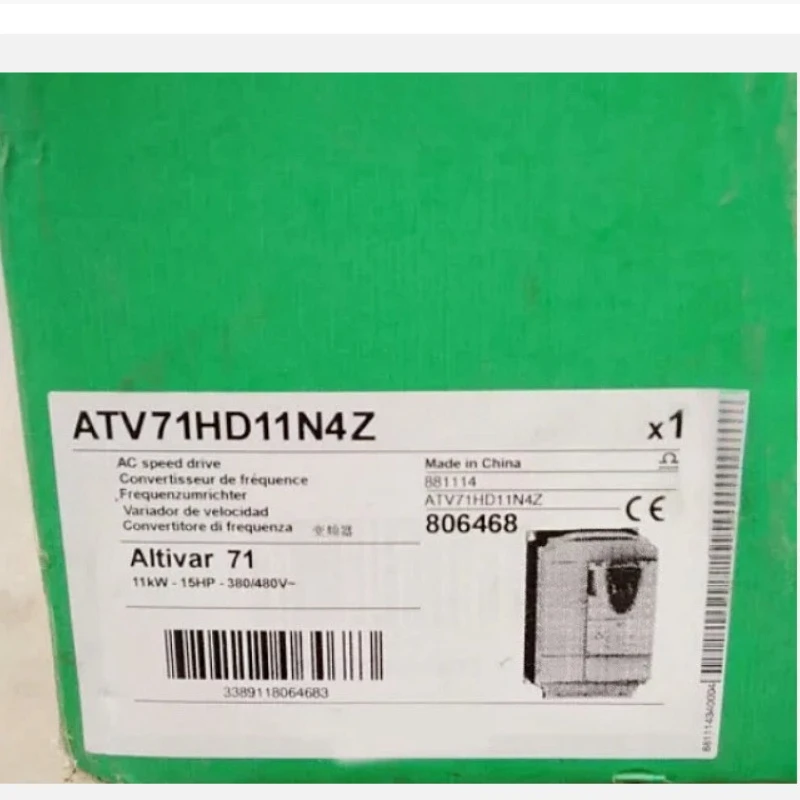

Brand New Original inverter ATV71HD11N4Z Functional in box Fast delivery
