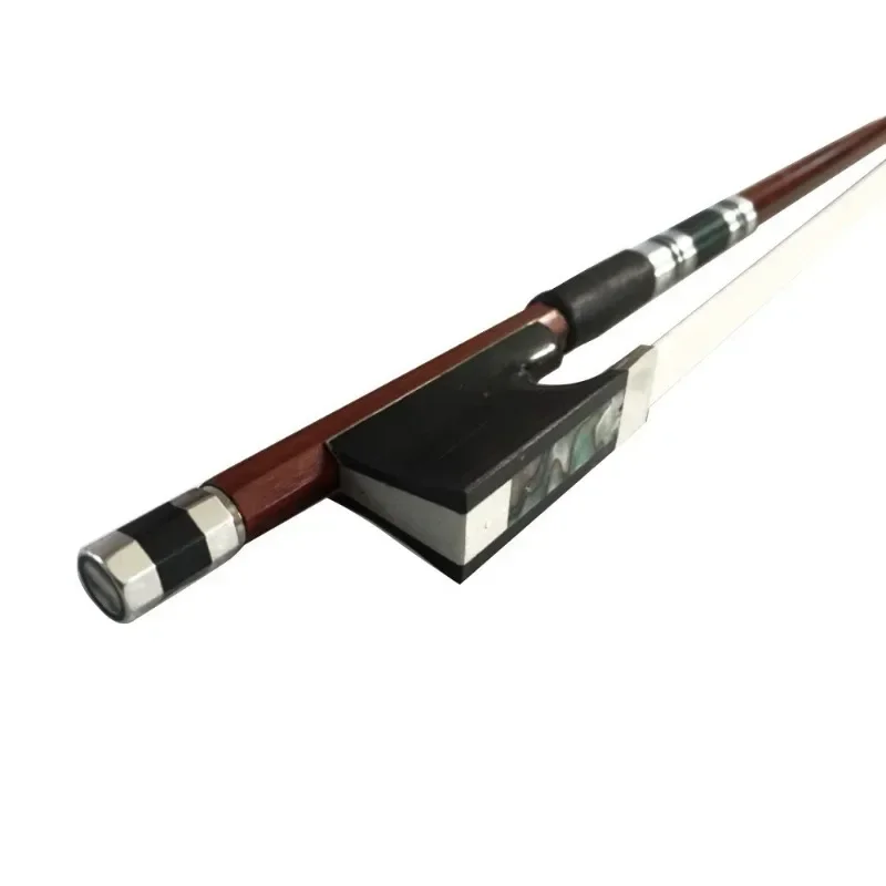 

Professional violin performance, Brazilian bow, colorful shell ebony library, inlaid engraving