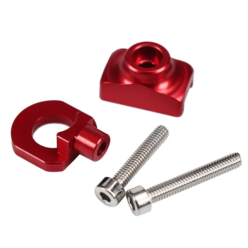 Hot sale New Bicycle Chain Adjuster Tensioner Fastener Aluminum Alloy Bolt For BMX Fixie Bike Single speed Bicycle Bolt Screw