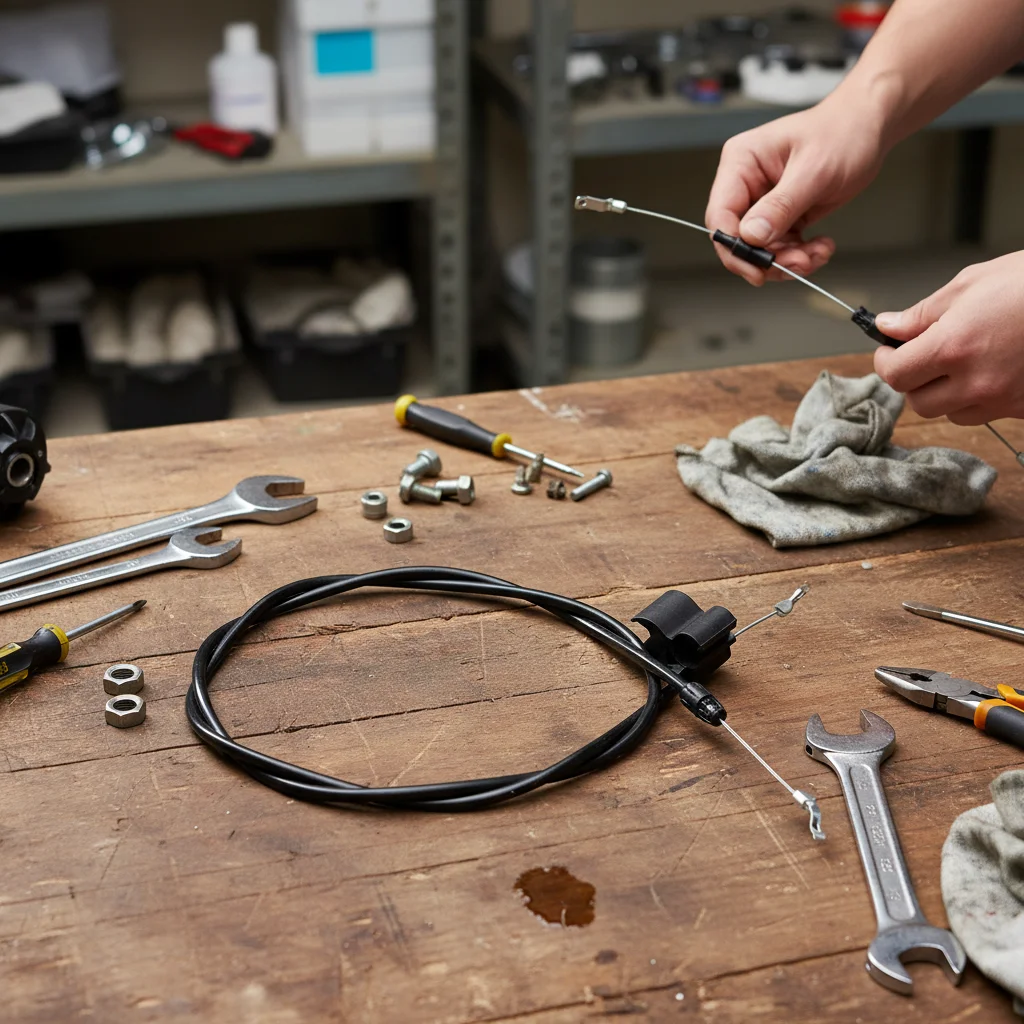 1Pc Throttle Cable …