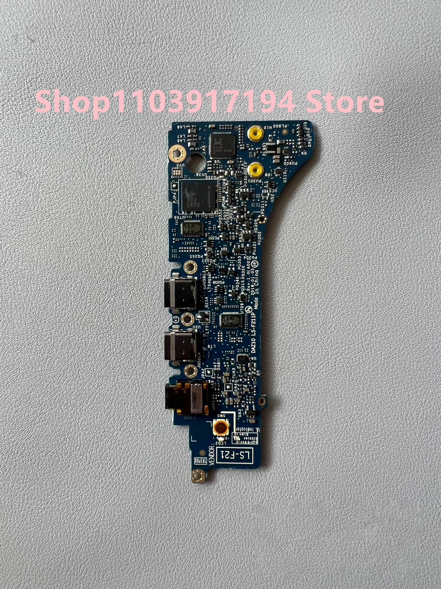 

FOR Dell XPS 15 9575 USB Interface board audio board LS-F211P