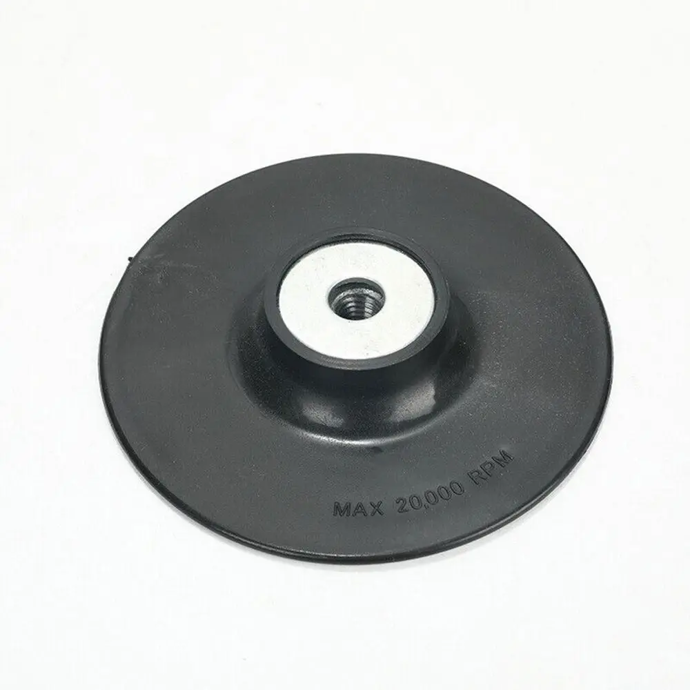 4-7'' 12200 RPM Fiber Backing Pad Angle Grinder Chassis Sandpaper Chassis Disc Sander Resin For Angle Grinder Disc Backing Tool