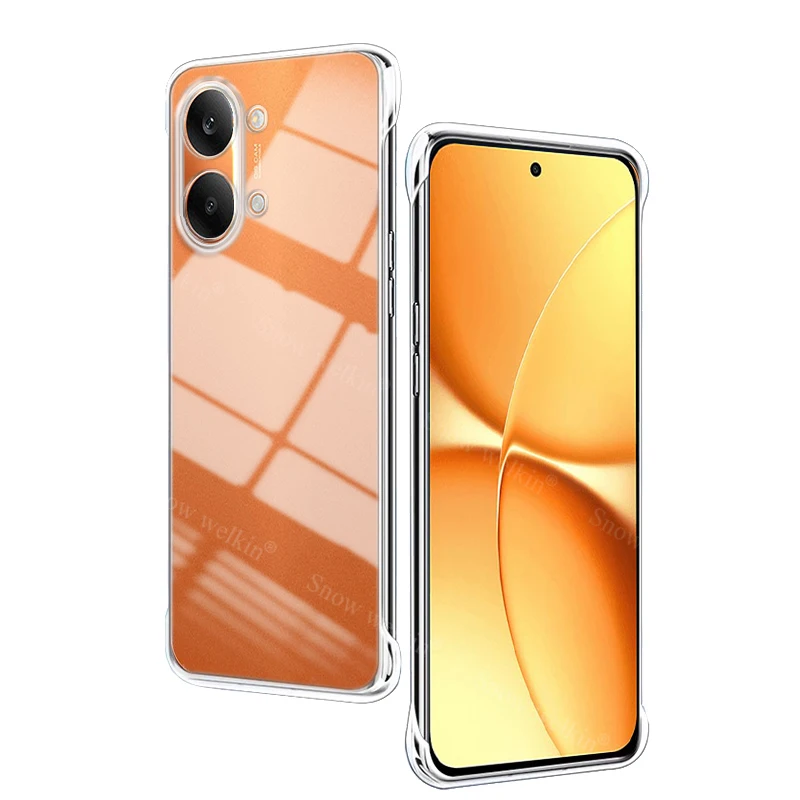Frameless Slim Transparent Plastic PC Hard Case For Xiaomi Poco X8 Pro PocoX8 Pro Max X8Pro Max Back Clear Phone Cases Cover