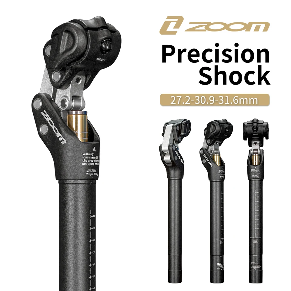 ZOOM 4バーリンクサスペンションシートポスト 27.2/30.9/31.6mm 350mm
