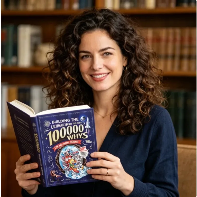Building// the Ultimate Brain: 100000 Whys–Fun and Joyful Science for Kids to Develop a Scientist’s Way of Thinking, Explore the