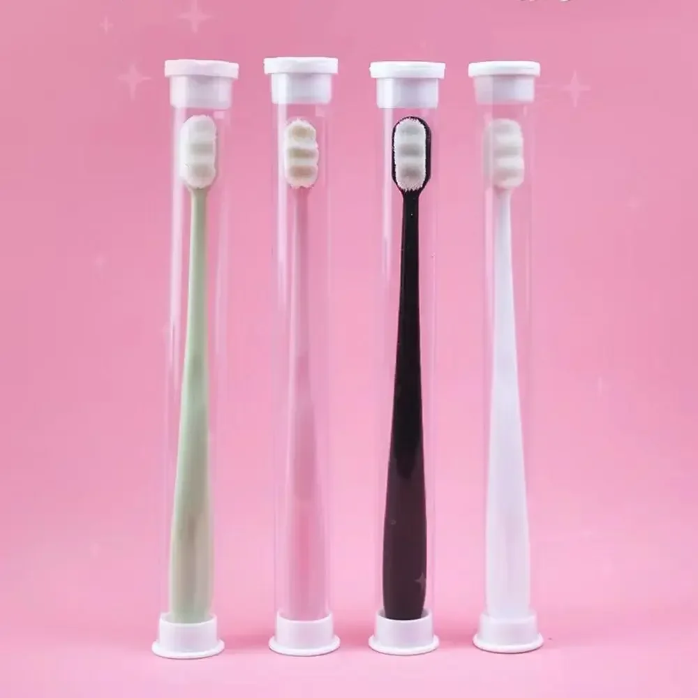 Handheld Teeth Cleaning Wave Shape Bathroom Ultra-fine Oral Care Tools Bristle Toothbrush Nano Toothbrush Oral Toiletries