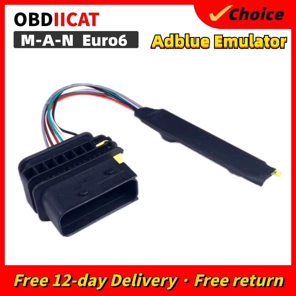 Hot Adblue Emulator for M-AN Euro6 OBD2 AdxBlue NOX sensor AdBlue Emulation For EURO 6 OBD Adblue Truck Scanner