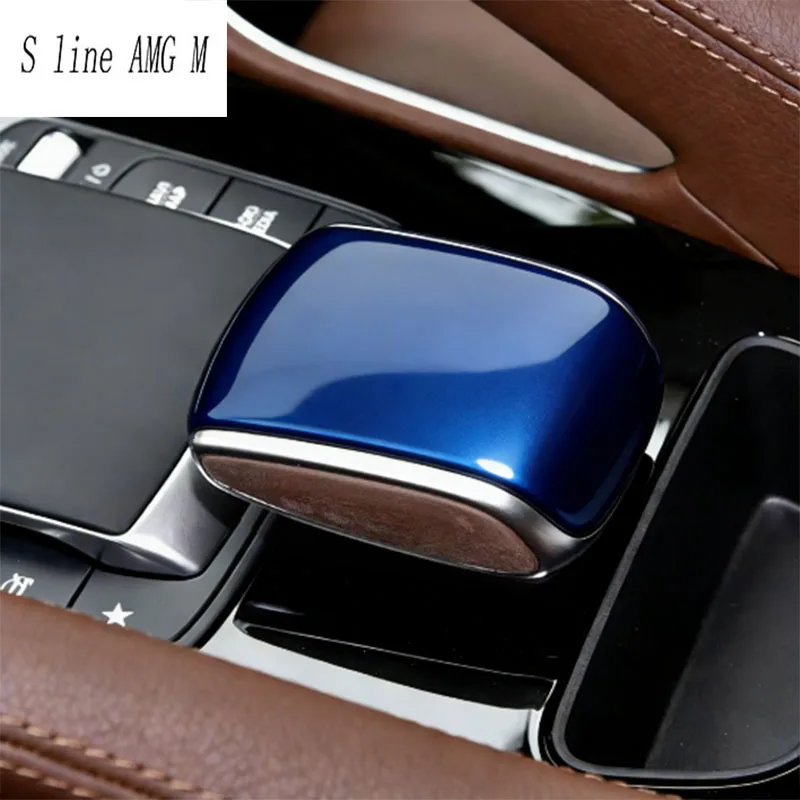 For Mercedes Benz GLS X167 GLE W167 Class 2020-2026 Car Center Console Modification Gear Shift Armrest box Cover Sticker Trim