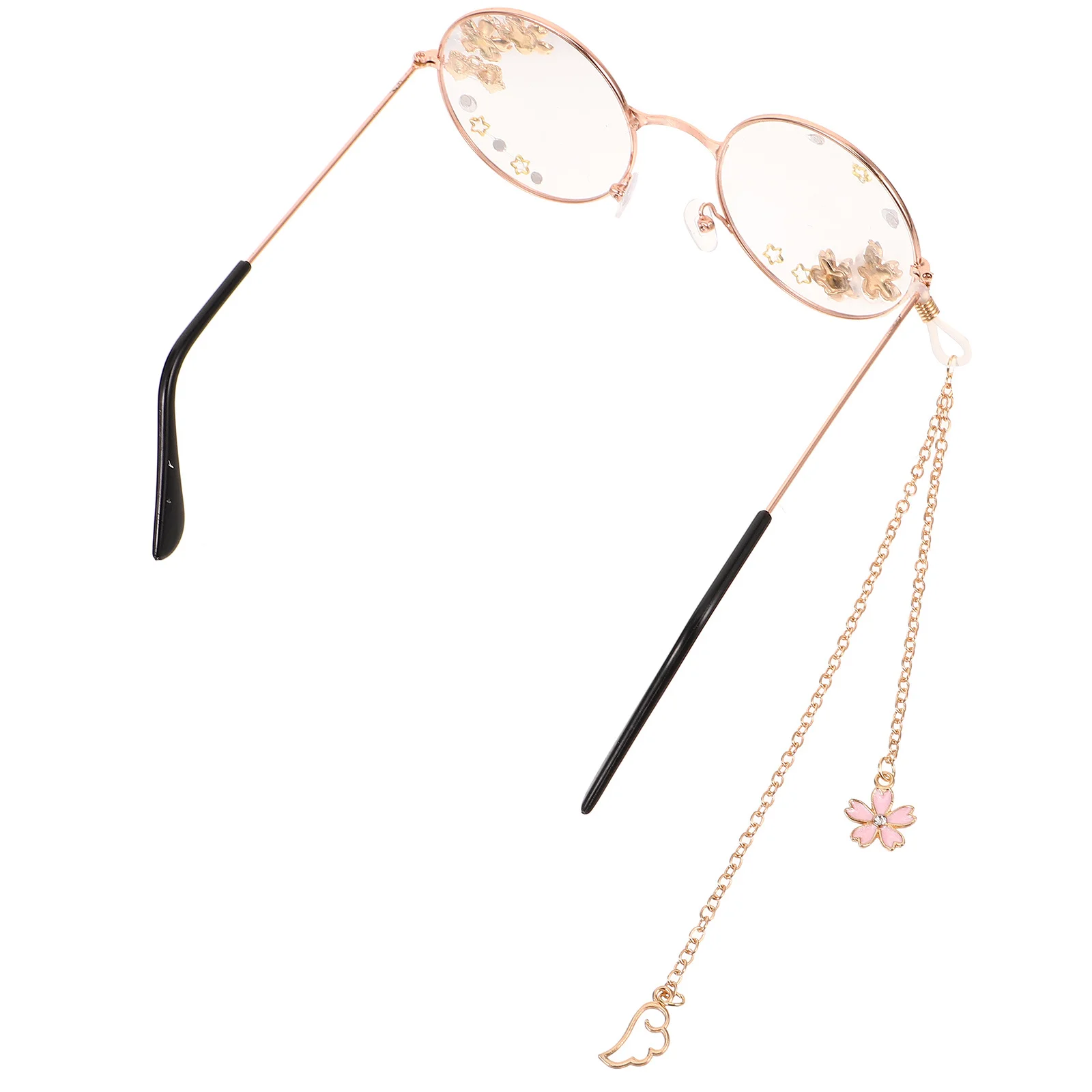 Óculos de borboleta kawaii praia festa óculos cosplay para mulheres bonito estética festa praia acessório