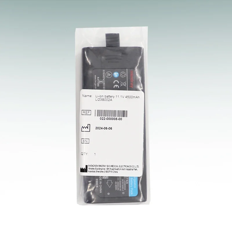 بطارية Mindray Medical الأصلية LI23S002A لبطارية Mindray للاستخدام المنزلي