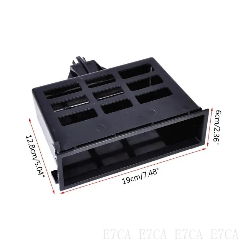 E7CA Car Front Dashboard Center -Ablage Cubby Boxcompatible für Golf MK4 B5 3B0857058 1J0857058a Ersatzzubehör – Detail 6
