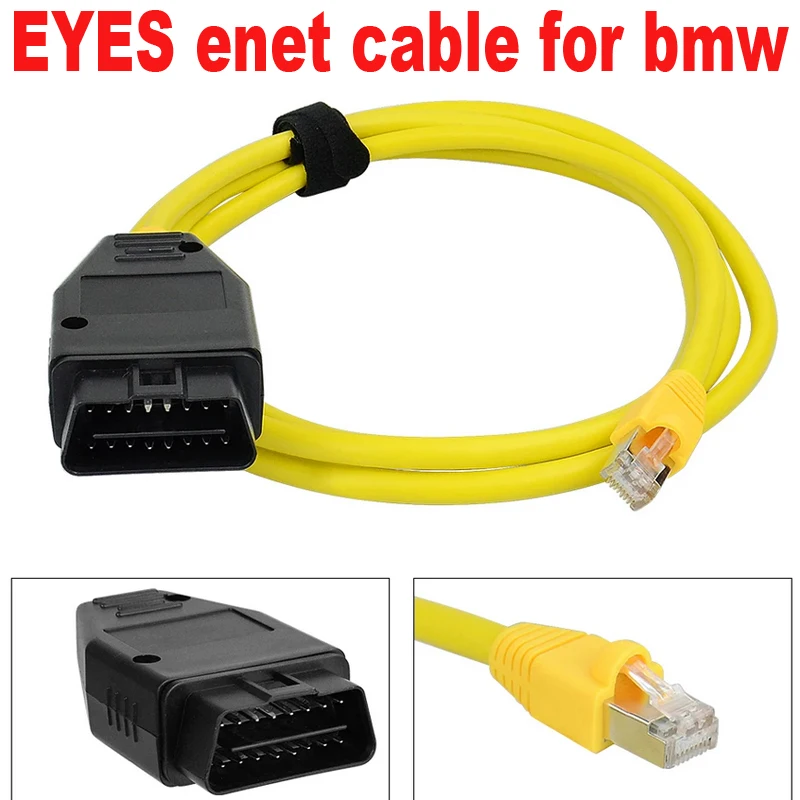 ESYS enet Cable For BMW Hidden Data E-SYS ICOM Coding ECU Programmer OBD F-serie auto Car Diagnostic Cable OBD2 Scanner Tools