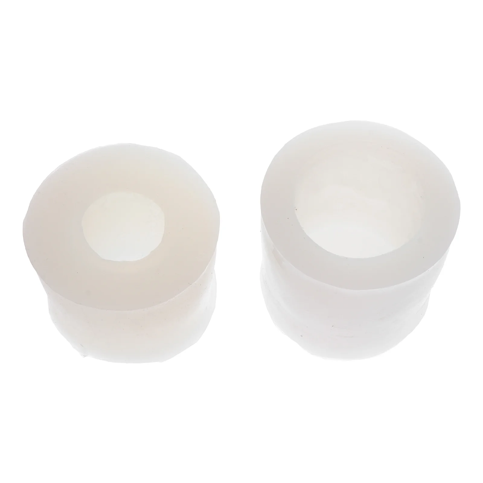 

2Pcs Silicone Mold Transparent Flexible Durable Xmas Decoration Aromatherapy DIY Making DIY Candles Maker