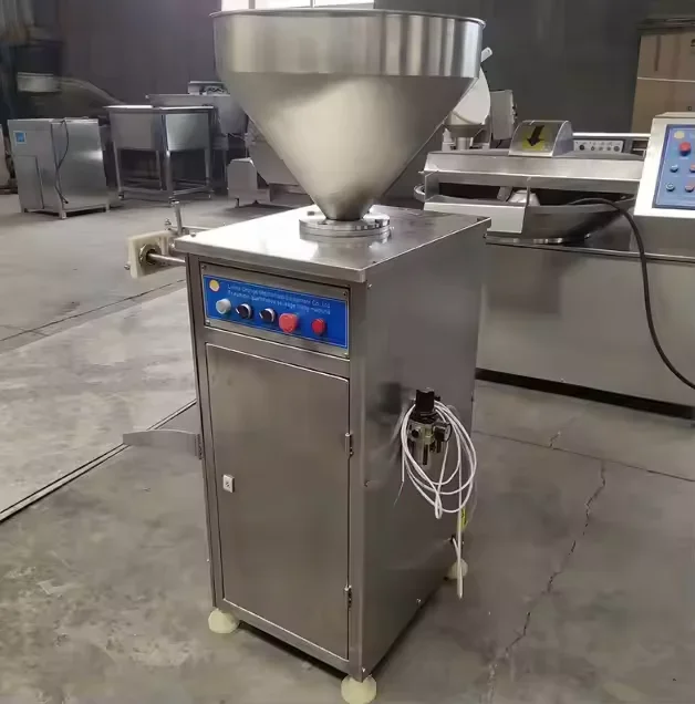 Meat Sausage Product Making Filling Machinetwister Automatic Sausage Stuffer With Twisting Function