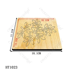 Leaf Cutting dies - New Die 2022 Cutting And Wooden Mold,HT1023 Suitable For Common Die Cutting Machines On The Market.