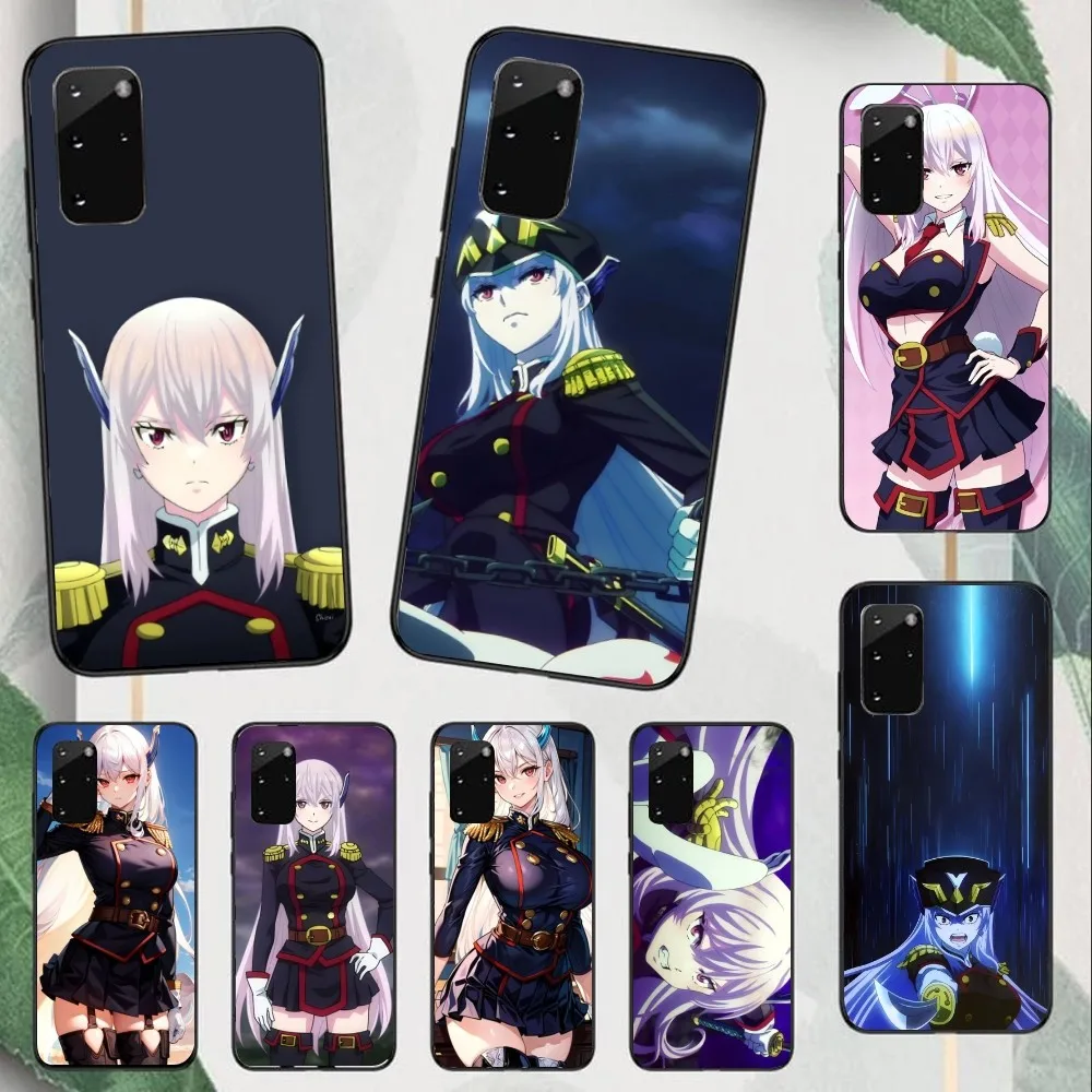 Chained Soldier Kyouka Uzen Phone Case for Samsung Note 9 10 20 Plus Pro Ultra J6 J5 J7 J8 Black Soft Phone Cover Funda