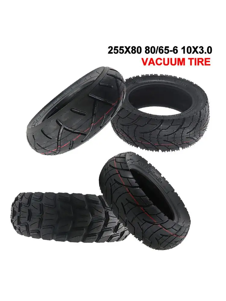 AliExpress NONE For Electric Scooter Tire 10 Inch 80/65-6 255x80 Tyre for Inokim Oxo Kugoo M4 G1 Dualtron VICTOR EAGLE Speedway 4 Zero 10X Bike